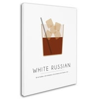 סימן מסחרי אמנות 'רוסית לבנה' אמנות קנבס מאת סטודיו גרפיקה