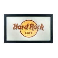 הארד רוק קפה ממוסגר לוגו מראה