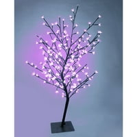עץ הדובדבן הירוק של אורות אורות-LED-INCL