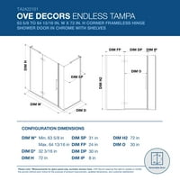 Ove Decors Tampa 64 אינץ