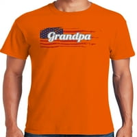 גרפיקה אמריקה 4 ביולי חולצת יום העצמאות לחולצת גברים של סבא
