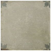 אריחי מרולה ד'אנטיקאטו תפאורה ארזו 8.75 8.75 רצפת חרסינה ואריחי קיר