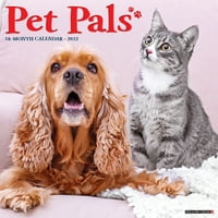 Willow Creek Press Pet Pals לוח שנה קיר, חתולים וכלבים