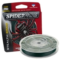 Spiderwire Stealth® Superline, Moss Green, 100lb