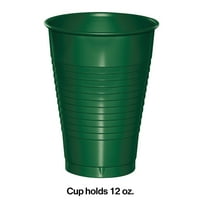 האנטר ירוק עוז כוסות פלסטיק לאורחים