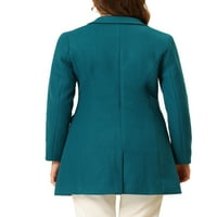 ייחודי מציאות נשים של מחורצים דש יחיד חזה להאריך ימים יותר ארוך מעיל