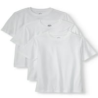 בנים וונדר אומה, חולצת טריקו של שרוול קצר של שרוול קצר, 3-חבילה, גדלים 4 & האסקי