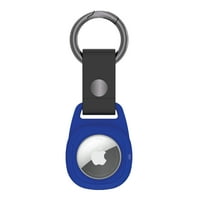 און. מחזיק מפתחות מגן מחוספס עבור אפל איירטאג-כחול
