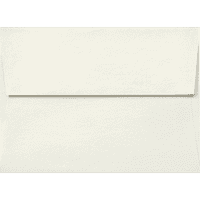 Luxpaper מעטפות הזמנה לקליפות ועיתונות, 1 2, 80lb. קוורץ ממתכת לבן, עם דבק הניתן להרטיב, חבילה