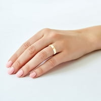 מזכרת טבעת נישואין זהב צהוב 14 קראט
