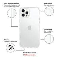 מארז טלפון של Essentials iPhone, Bloom מבריק
