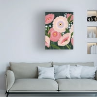 Grace Popp 'Blooms Blooms I' Canvas Art