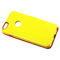 IPhone Plus Slim Armor Candy Shield Case בצהוב לשימוש עם Apple iPhone 6S פלוס 3 חבילות