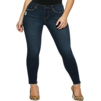 מכנסי ג'ינס של סופיה מאת סופיה ורגרה רוזה מפותלת של סופיה וורגרה קרסול קרסול קומות