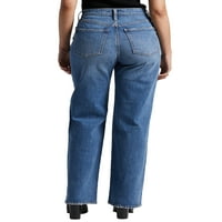 סילבר ג'ינס ושות '. מכנסי מכנסי מכנסי מכנסי מכנסיים גדולים מאוד נחשקים לנשים, מידות המותניים 24-36