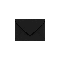 Luxpaper Mini מעטפות, LB. Midnight Black, 11 16, חבילה