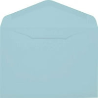 Luxpaper מעטפות רגילות, 7 8, כחול פסטל, 1000 חבילה