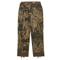 Realtree Timber® מכנסי ציד מטענים בגברים, L, l