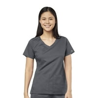 Wonderwink Wonderwink Pro 6519-Women's Pocket Wrap Scrub Top